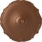 Ekena Millwork Pompeii Ceiling Medallion (Fits Canopies up to 2"), Hnd-Painted Polished Copper, 18 7/8"OD x 1 1/2"P CM18POPOS - alternate 1